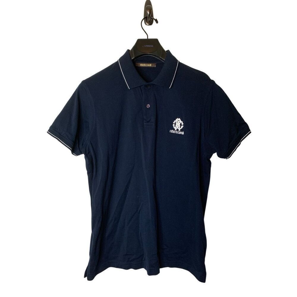 Roberto Cavalli 100% cotton polo men's size large